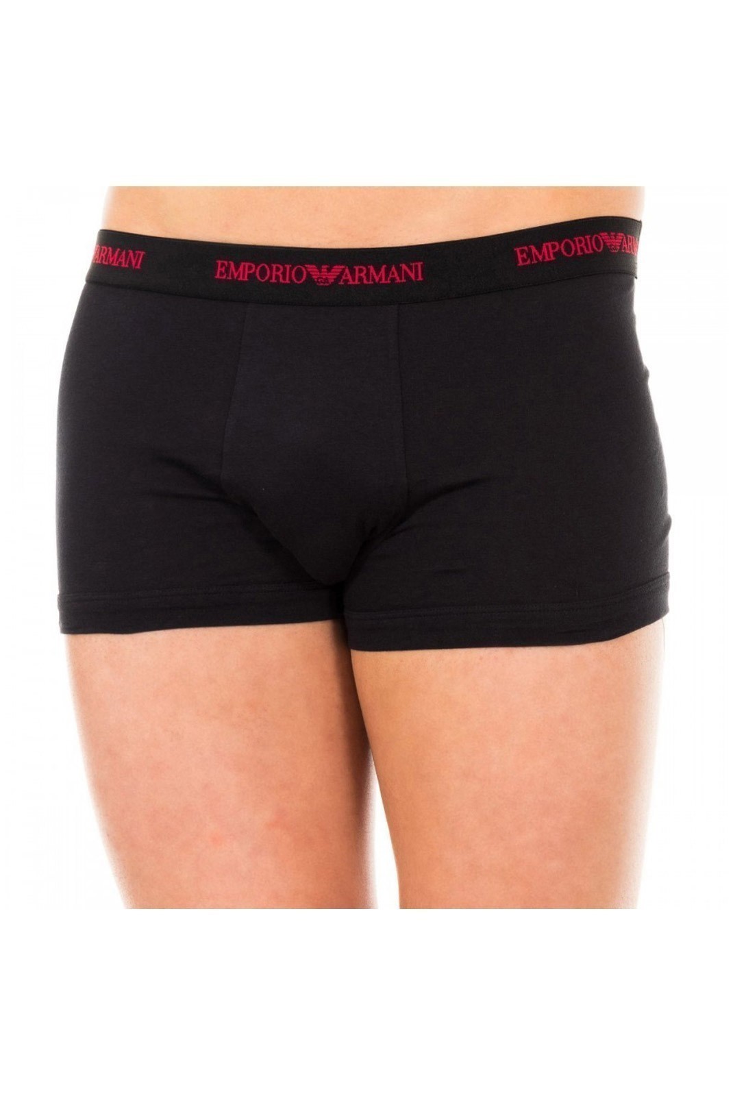 Boxer x2 - EMPORIO ARMANI - Black-Fuchsia - 111210-5A717-36620