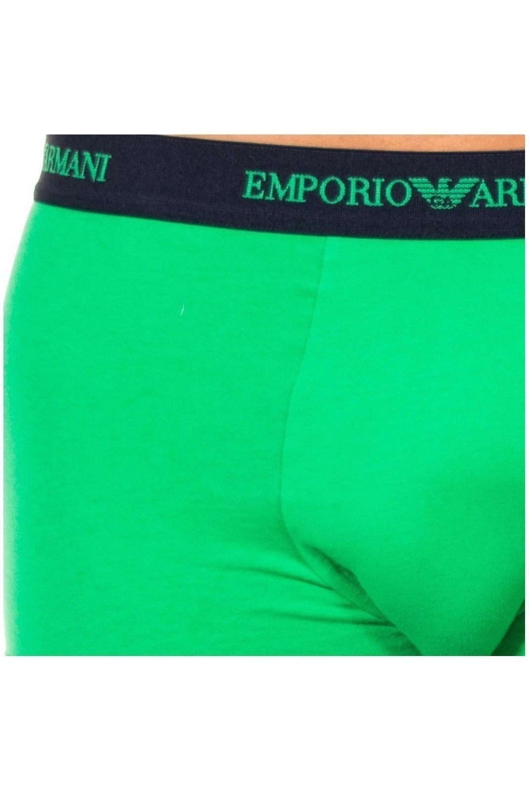 Boxer x2 - EMPORIO ARMANI - Green-Royal Blue - 111210-6P717-16033