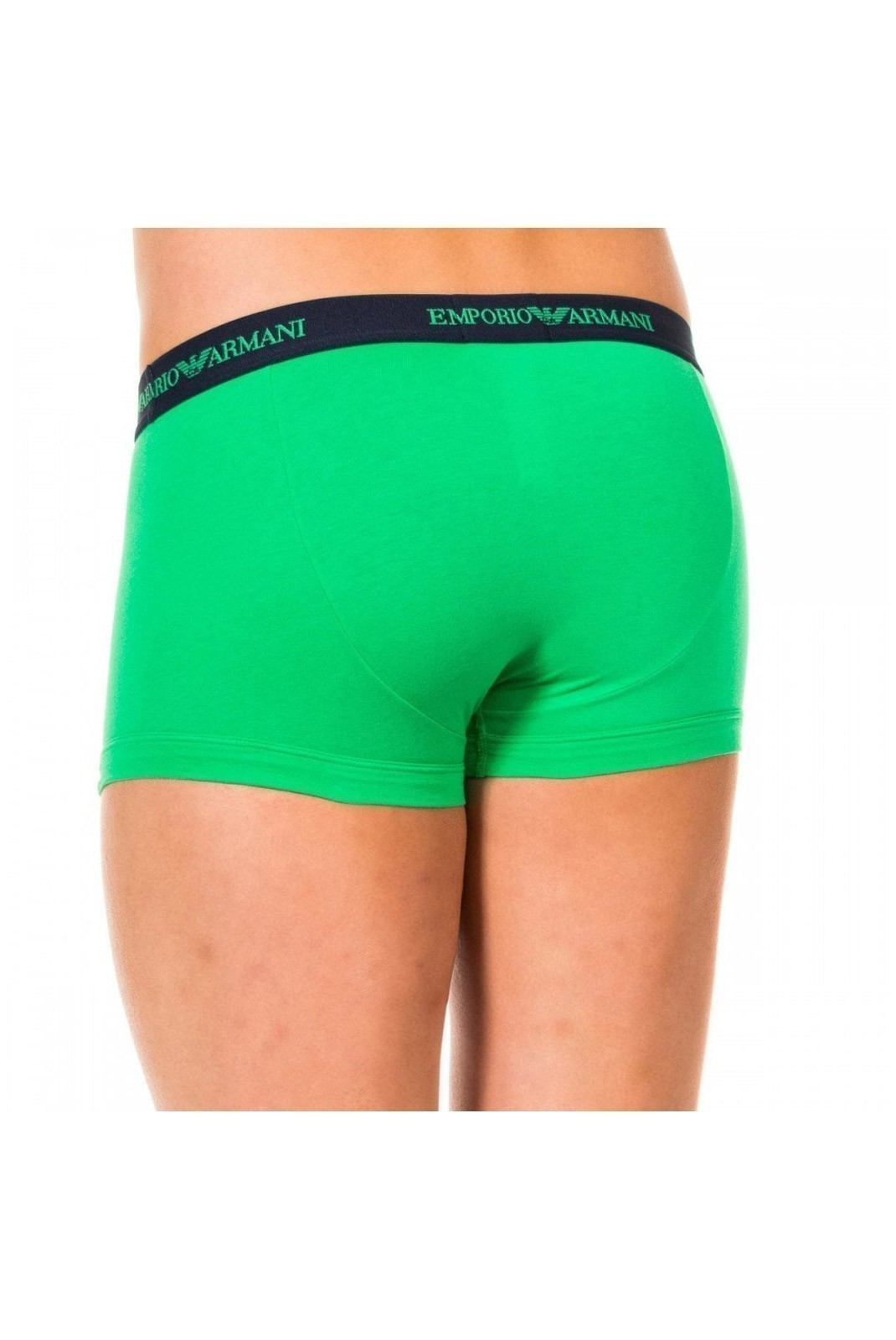 Boxer x2 - EMPORIO ARMANI - Green-Royal Blue - 111210-6P717-16033