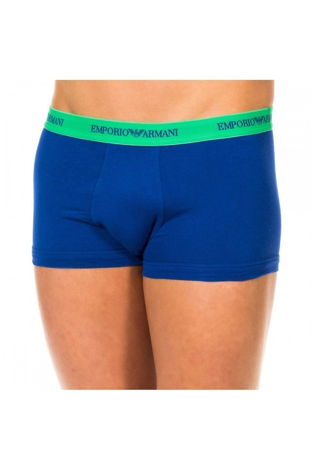 Boxer x2 - EMPORIO ARMANI - Green-Royal Blue - 111210-6P717-16033