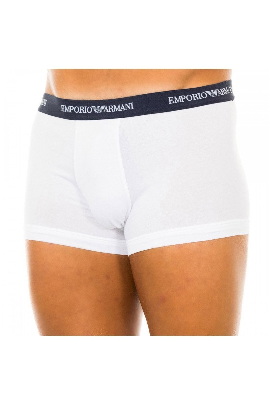 Boxer x2 - EMPORIO ARMANI - White-Navy - 111210-CC717-10410