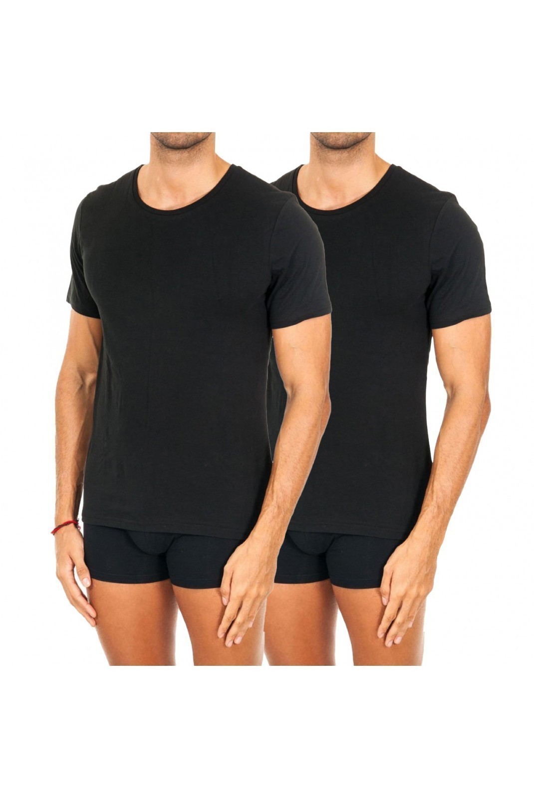 T-shirt x2 - TOMMY HILFIGER - Black - 2S87902163-010