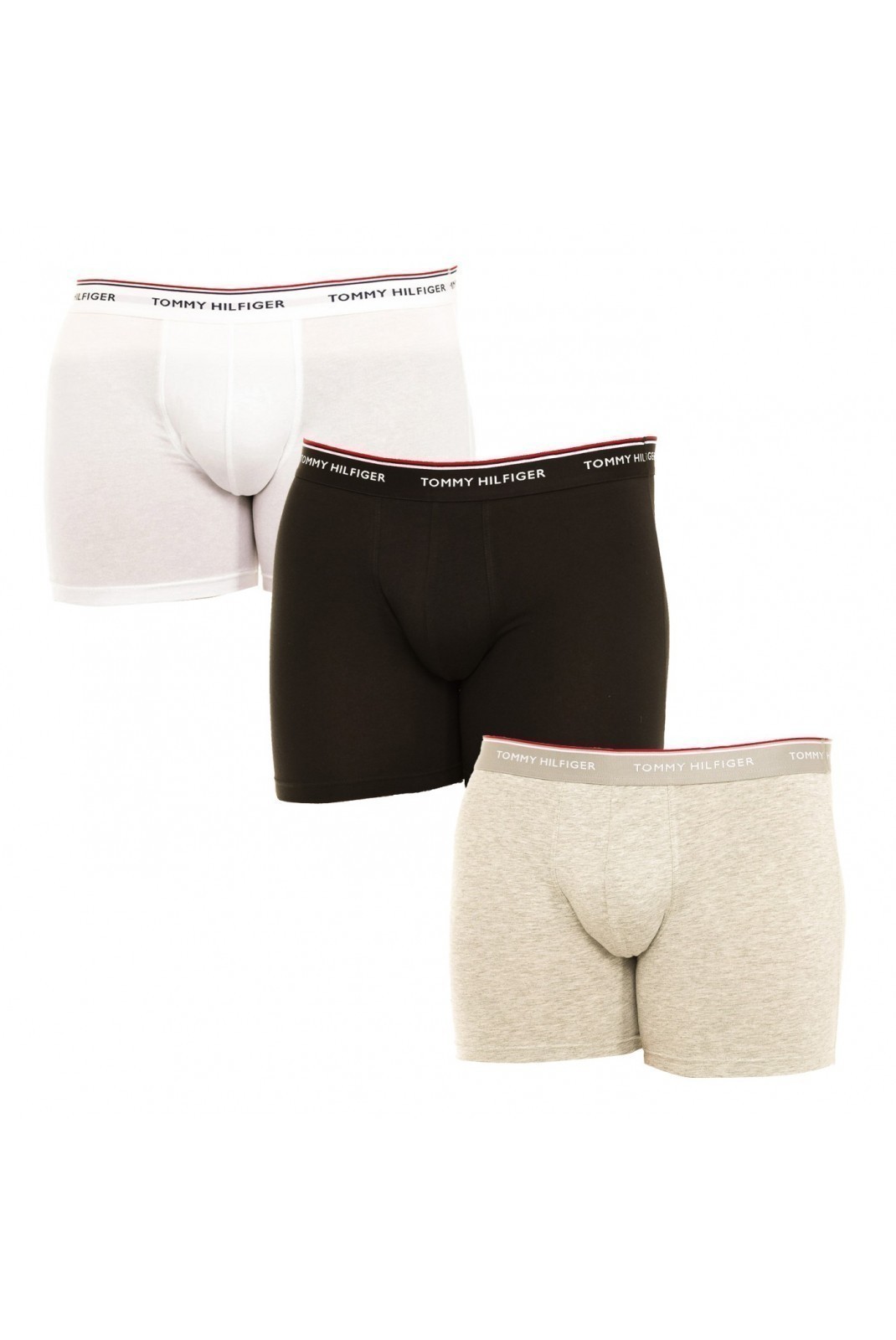 Pack 3 boxers - TOMMY HILFIGER - Black-Gray-White - Boxers