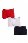 Pack 3 boxers - TOMMY HILFIGER - White-Red-Black - Boxers