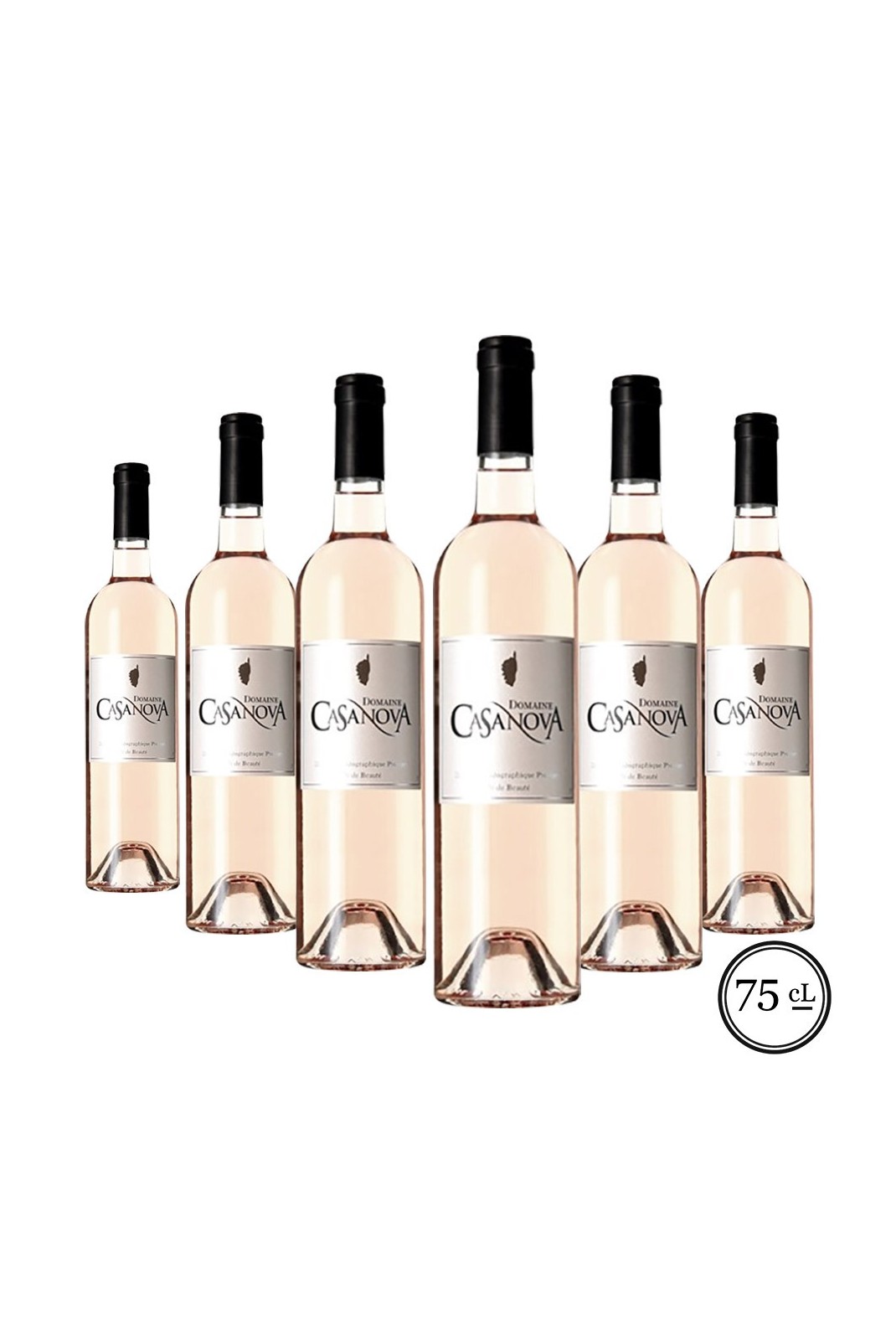 Domaine Casanova rosé Vignerons d'Aghione Ile de Beauté IGP - NM -0.75 L - x6