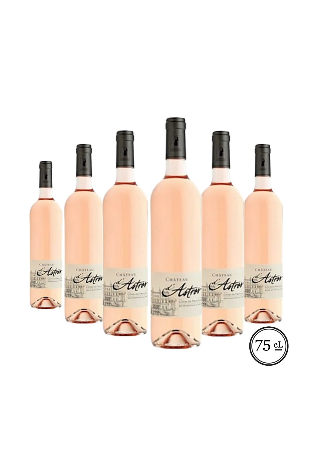 Augustine rosé Château d'Astros IGP Var - 2023 -0.75 L - x6