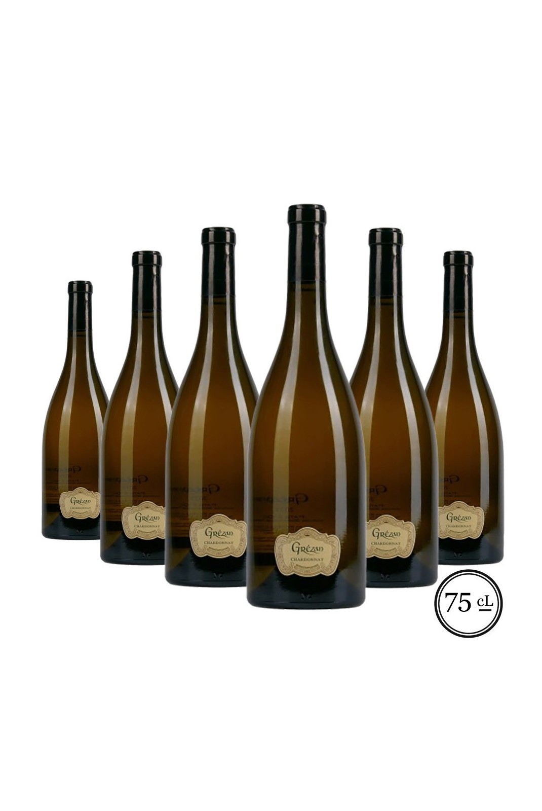 Cuvée Antique Chardonnay Château Grézan Pays d'Oc IGP - 2023 -0.75 L - x6