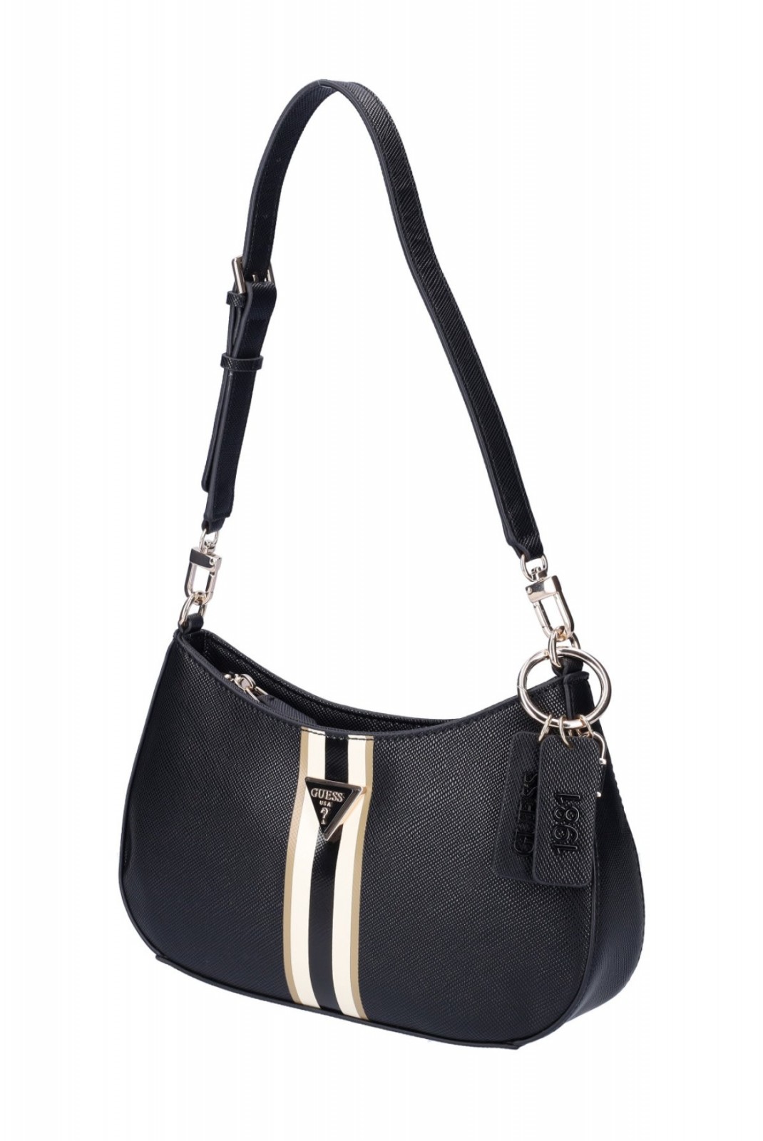 Sac porté épaule cuir PU Guess jeans BLACK HWZS78 79180