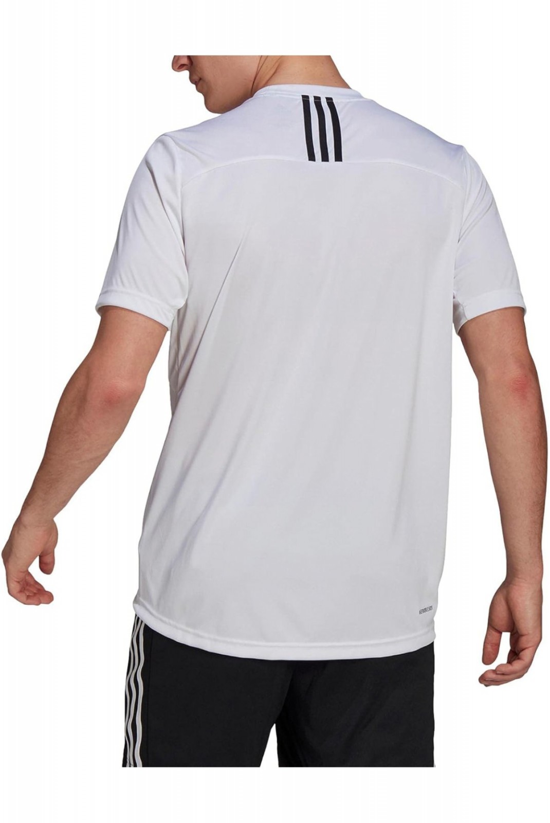 M 3S BACK TEE Adidas WHITE_BLACK GM2135