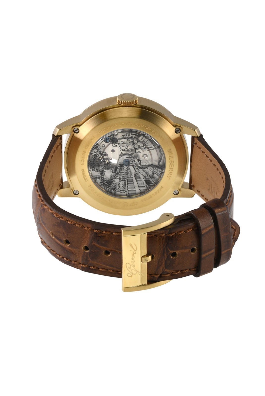 Montre Automatique Suisse - GEVRIl - Mulberry - 9613