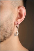 Boucles d'oreilles - Silver - JACK FERRERO - Acier - JF64