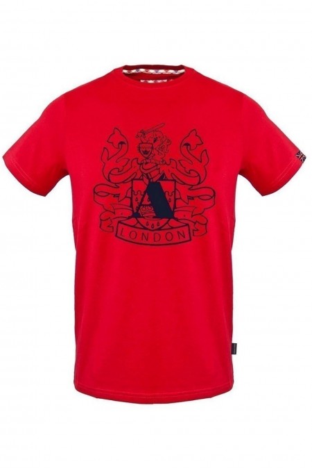 T-shirt - AQUASCUTUM - Red - T0062352