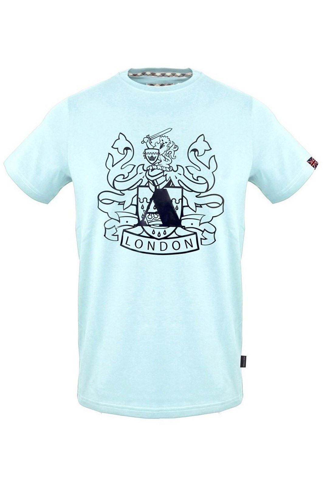 T-shirt - AQUASCUTUM - Sky Blue - T0062378