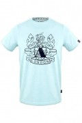 T-shirt - AQUASCUTUM - Sky Blue - T0062378