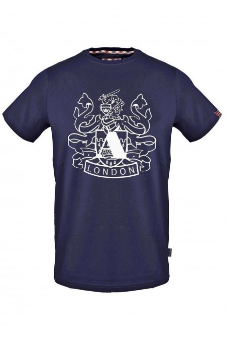 T-shirt - AQUASCUTUM - Navy - T0062385