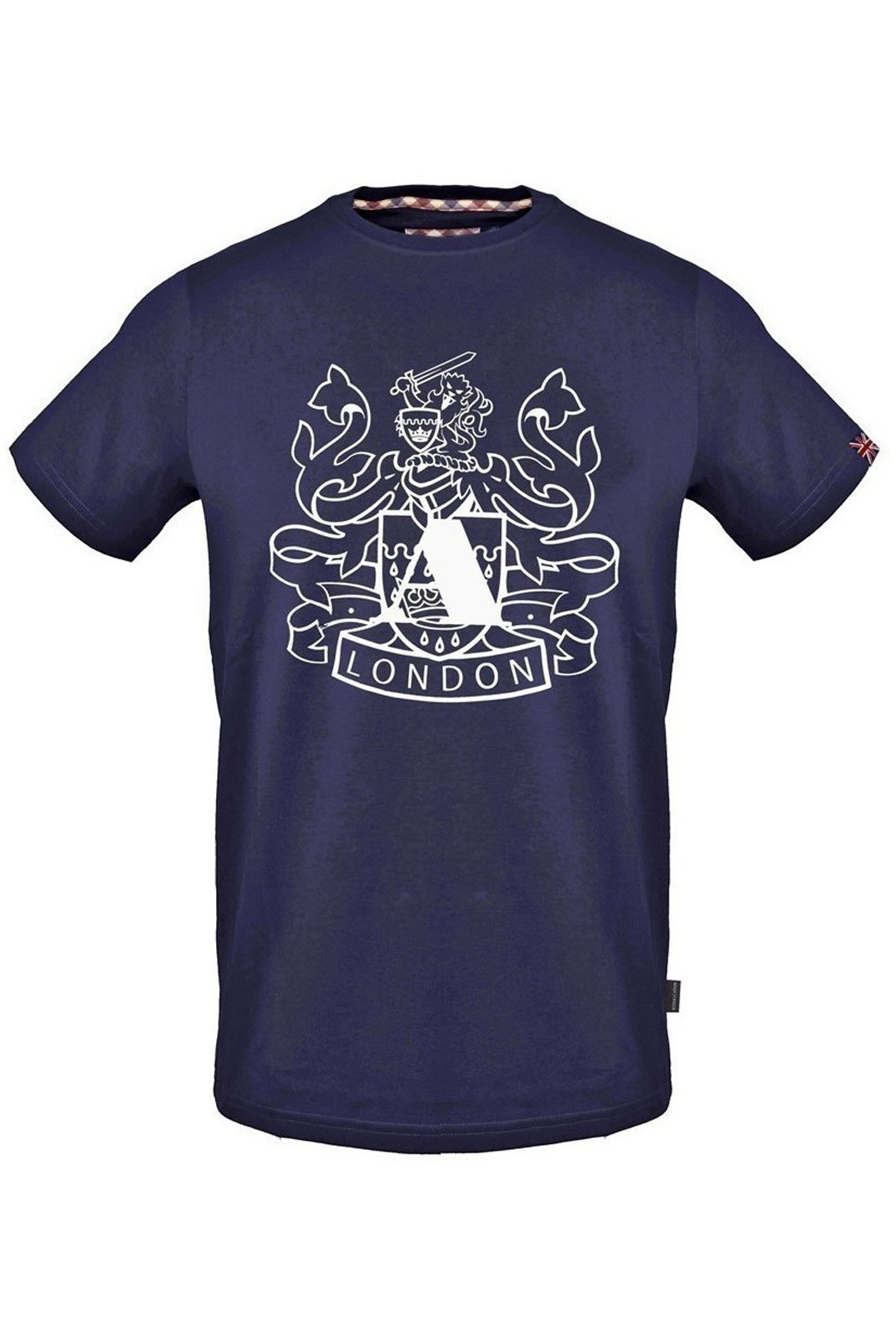 T-shirt - AQUASCUTUM - Navy - T0062385