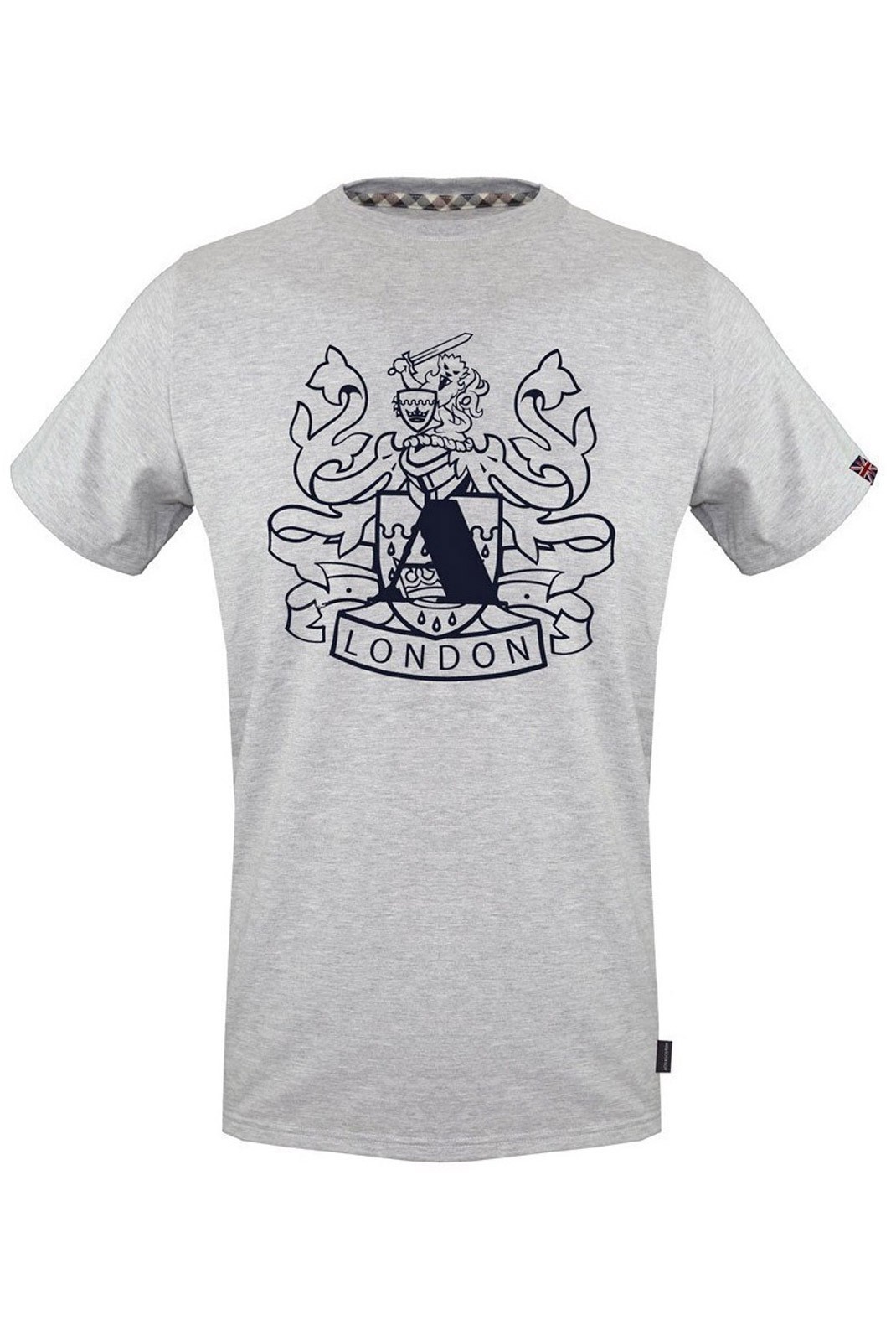 T-shirt - AQUASCUTUM - Grey - T0062394