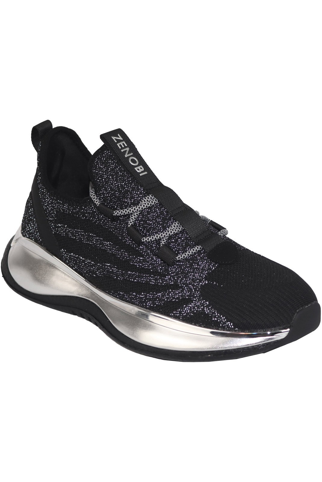 Sneakers - ZENOBI - Black/Nickel - INT-ZE042999