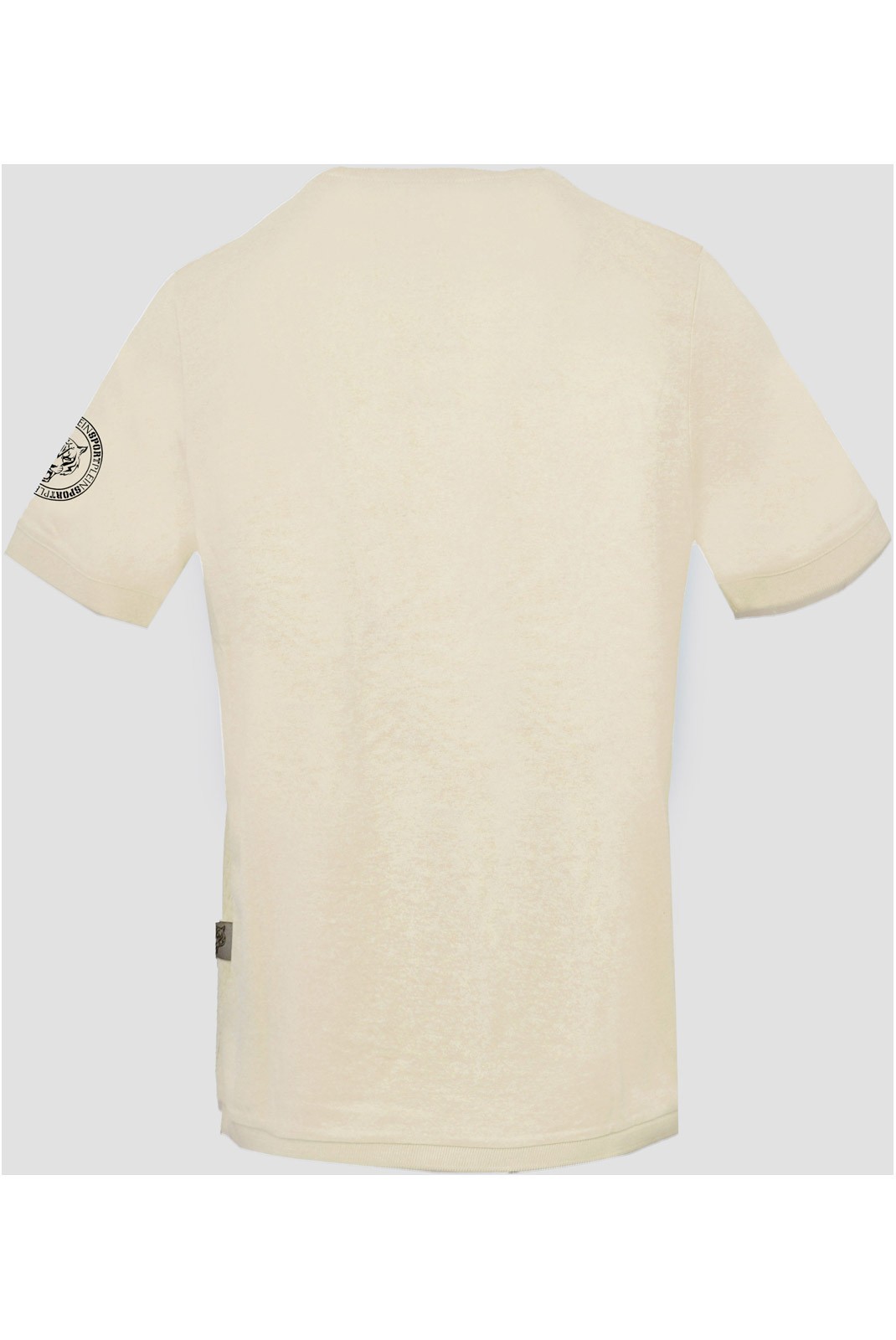 T-shirt - PLEIN SPORT - Beige - TIPS0412