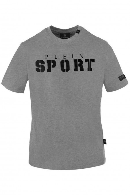 T-Shirt - PLEIN SPORT - Grey - TIPS40094