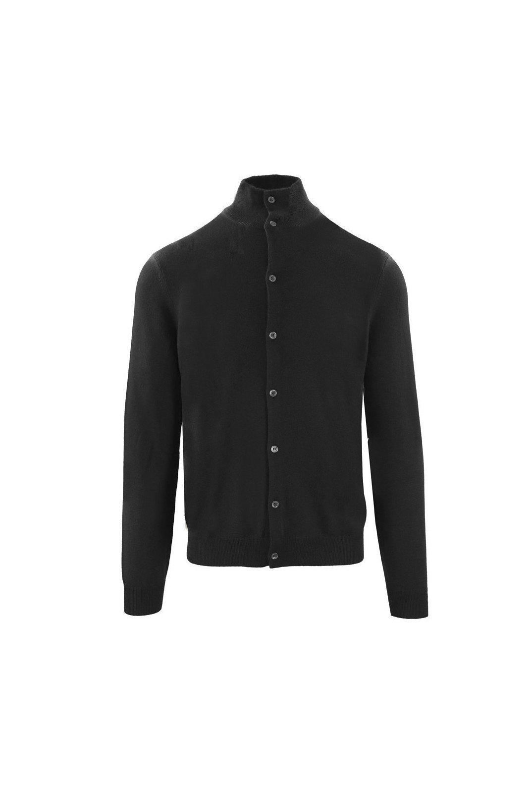 Cardigan boutonné - ZENOBI - Black - CRMC5199