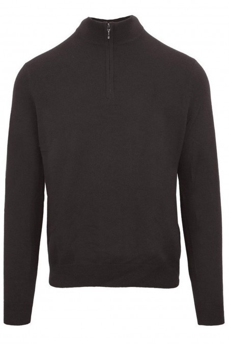 Pull col zip - ZENOBI - Moro - CRMZ5020