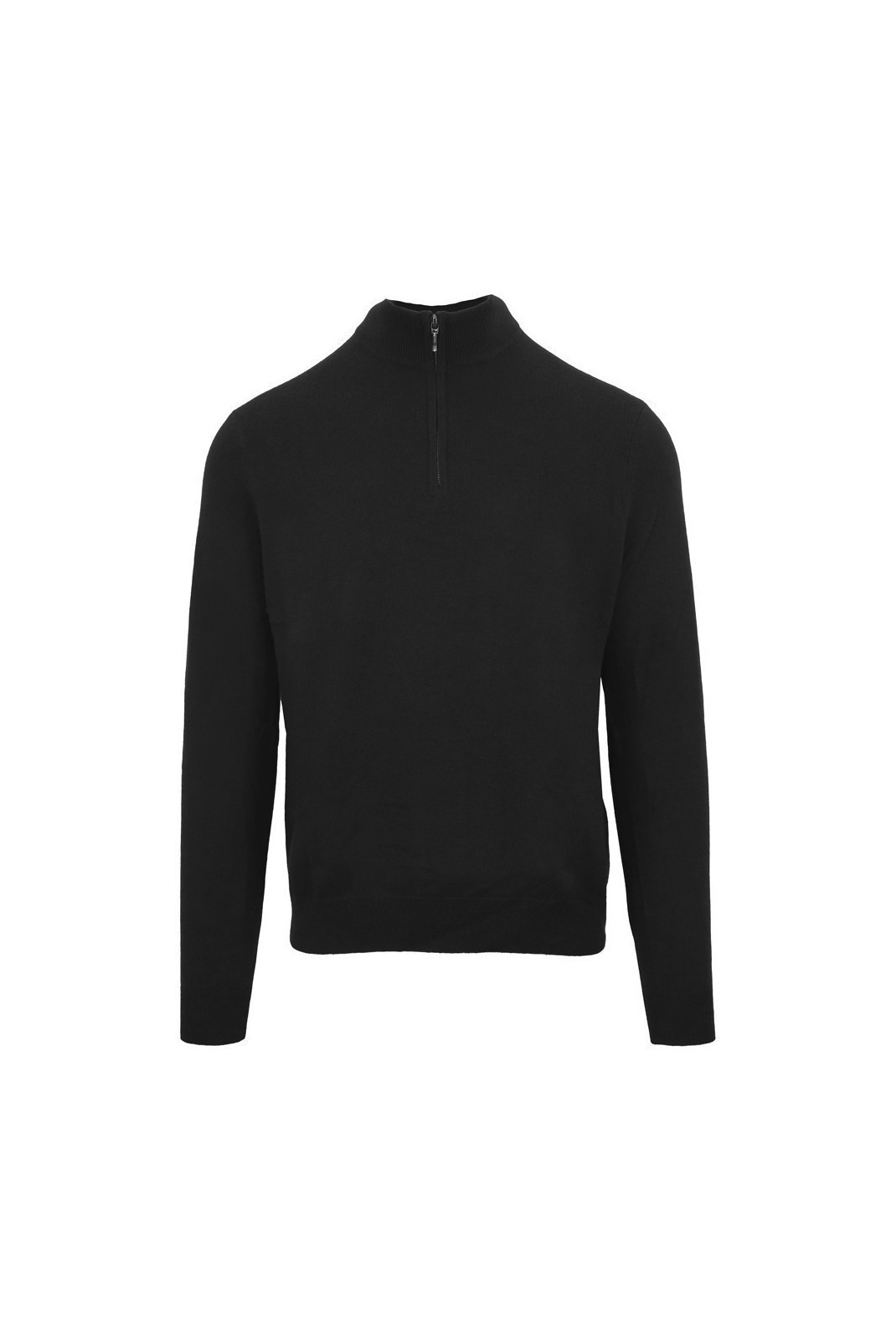 Pull col zip - ZENOBI - Black - CRMZ5099