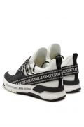 Sneakers bande logo Versace Jeans L02 WHITE/BLACK 77YA3SA3 ZS917