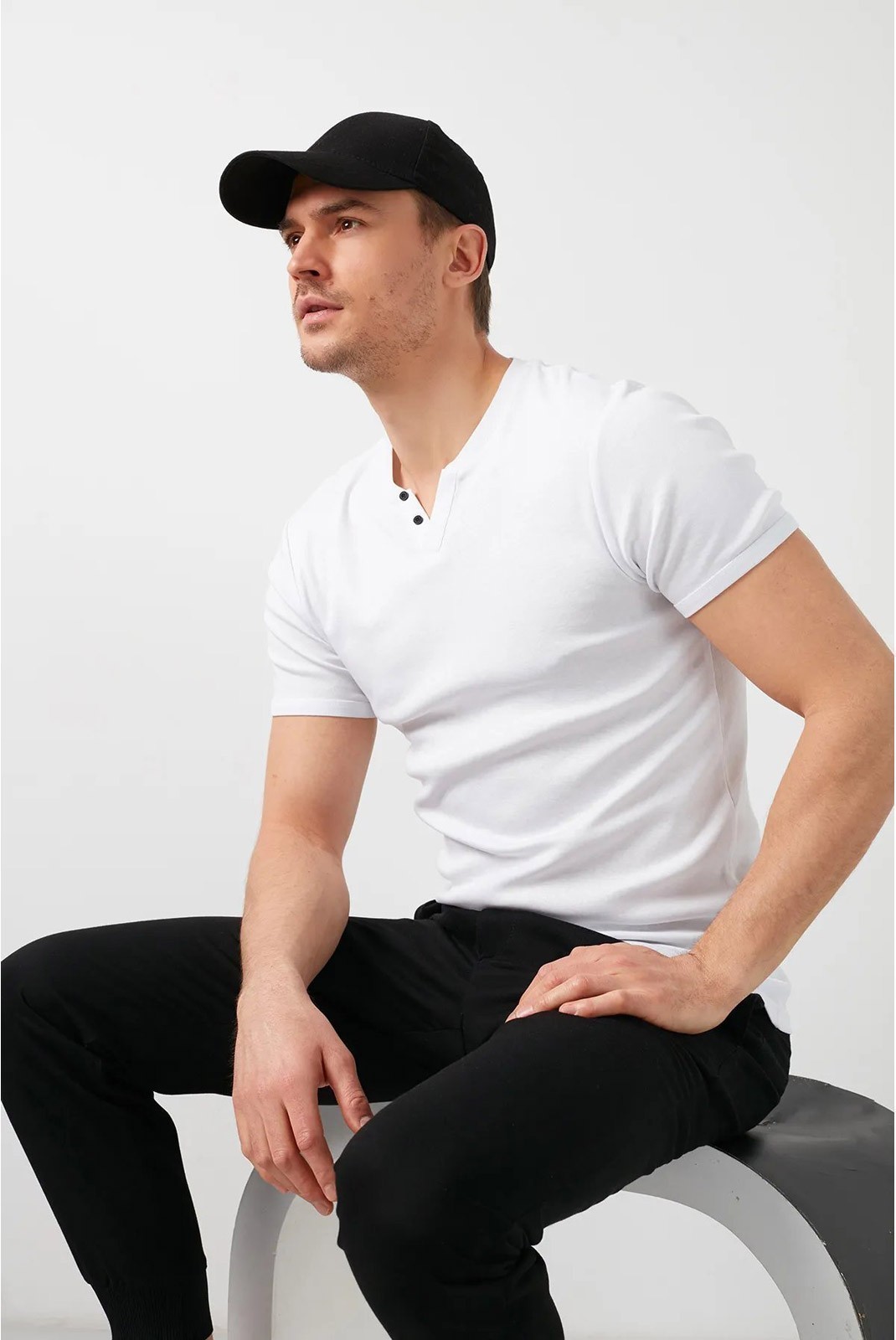 T-shirt - White - Buratti - BRT10