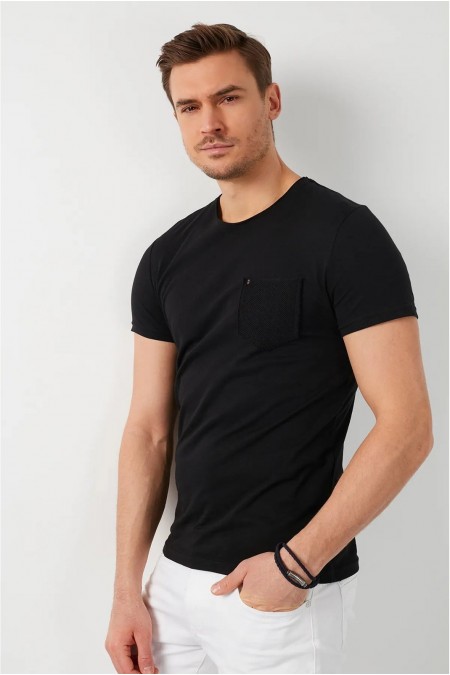 T-shirt - Black - Buratti - BRT16