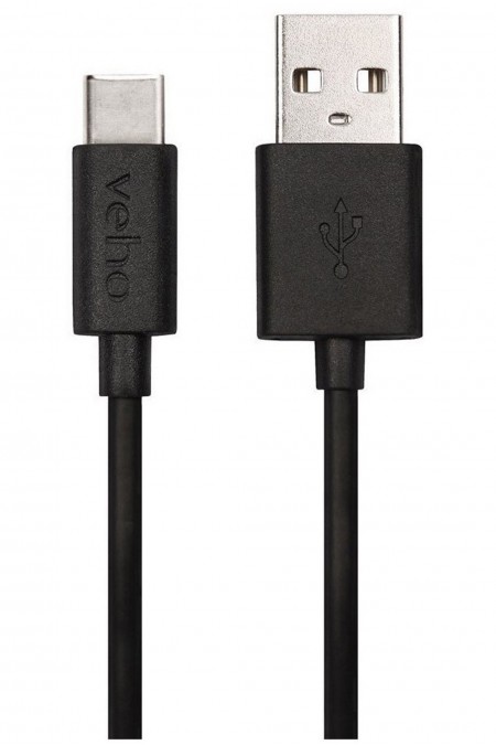 Câble de charge et de synchronisation Veho USB-A vers USB-C™ – 0.2 m - VCL-002-C-20CM