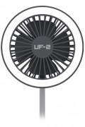 3-en-1 Ventilateur de bureau. chargeur de smartphone et lampe LED Veho UF-2 USB - VUF-002-UF2