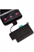 Powerbank porte-clés de taille micro Pebble Pokket 1000 mah Black - VPP-014-PK-B