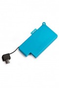 Powerbank porte-clés de taille micro Pebble Pokket 1000 mah Blue - VPP-015-PK-R