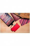 Powerbank porte-clés de taille micro Pebble Pokket 1000 mah Red - VPP-017-PK-RD