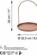 Accessoire décoratif en Métal - Copper - Kos-A - Copper