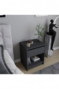 Table de nuit - Anthracite - Sheridan - Anthracite