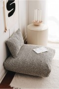 Coussin - Grey - Dokuma - Zikzak Grey