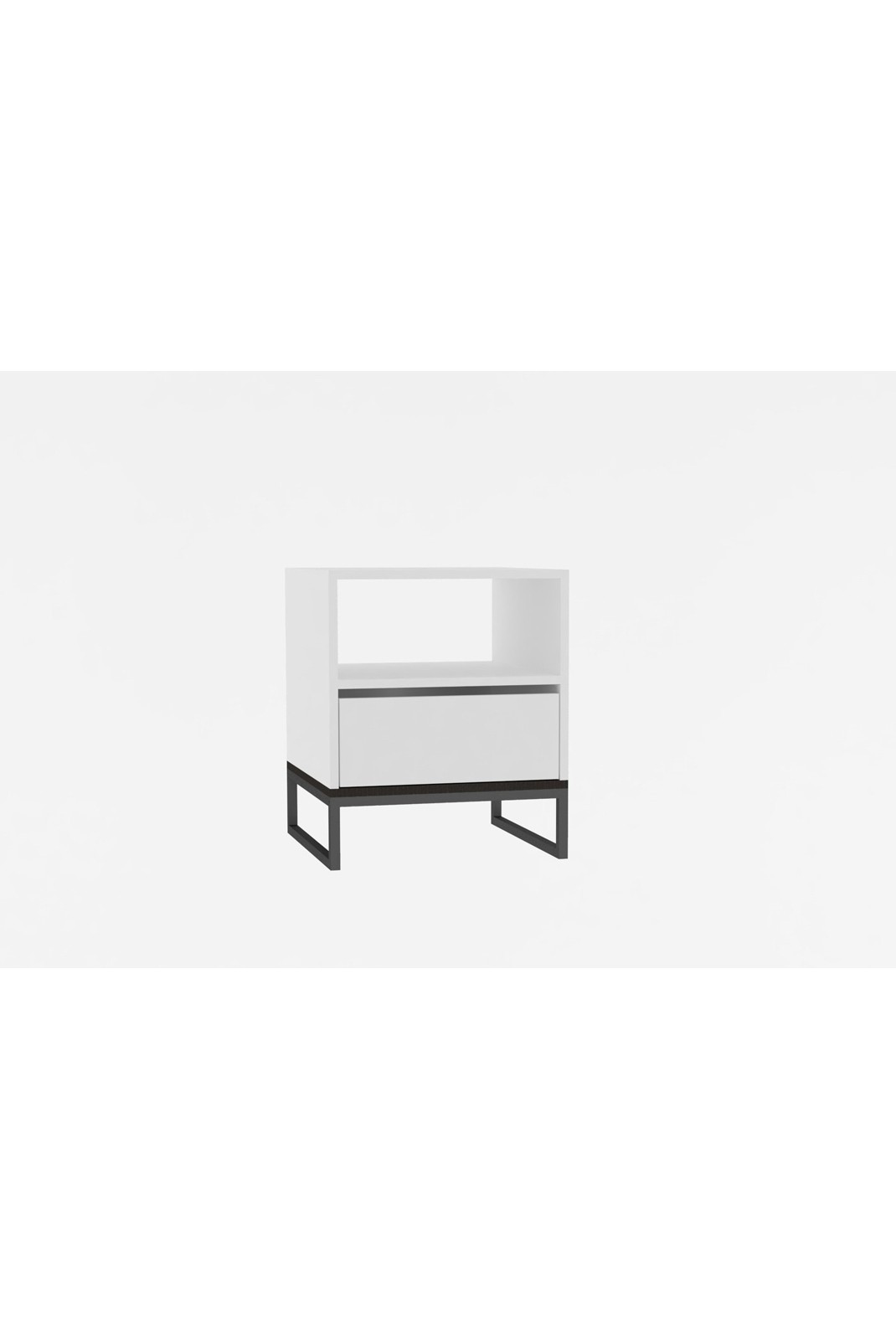 Table de nuit - White - Lindau - White