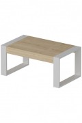 Table basse - Oak / White - Retro - Oak