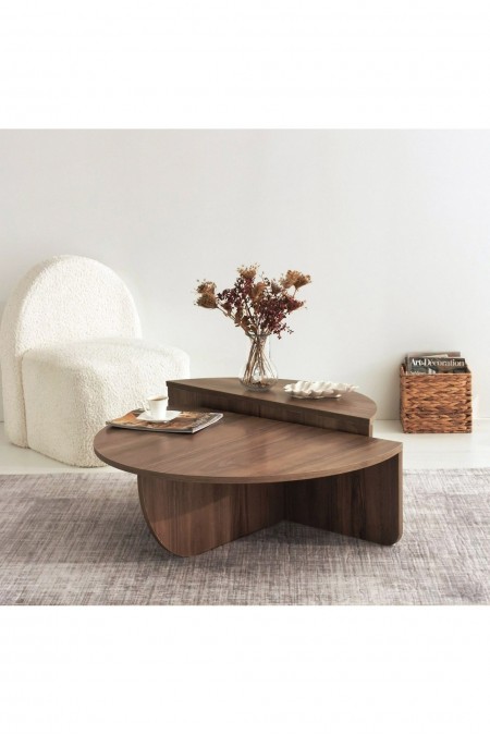 Table basse - Walnut - Podium - Walnut