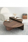 Table basse - Walnut - Podium - Walnut