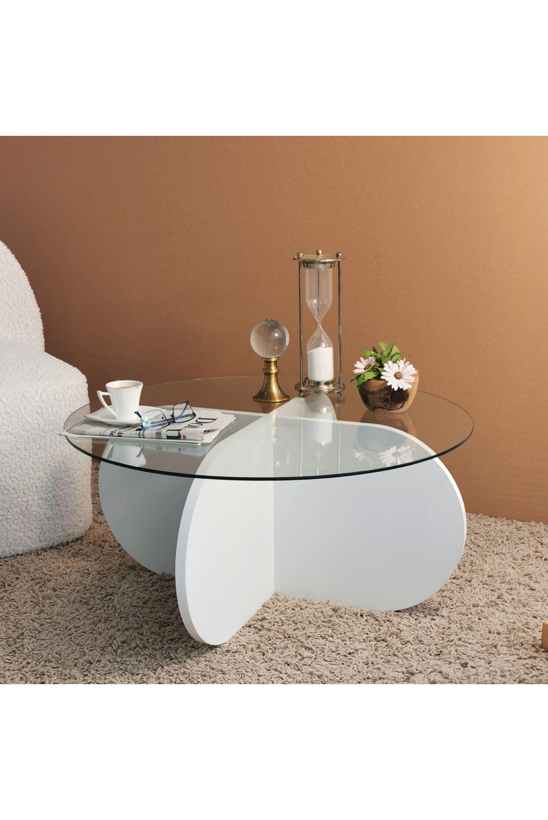 Table basse - White - Bubble - White