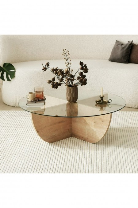 Table basse - Sapphire Oak - Lily - Sapphire Oak