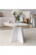 Table basse - Gold / White - Mushroom - Gold. White v2