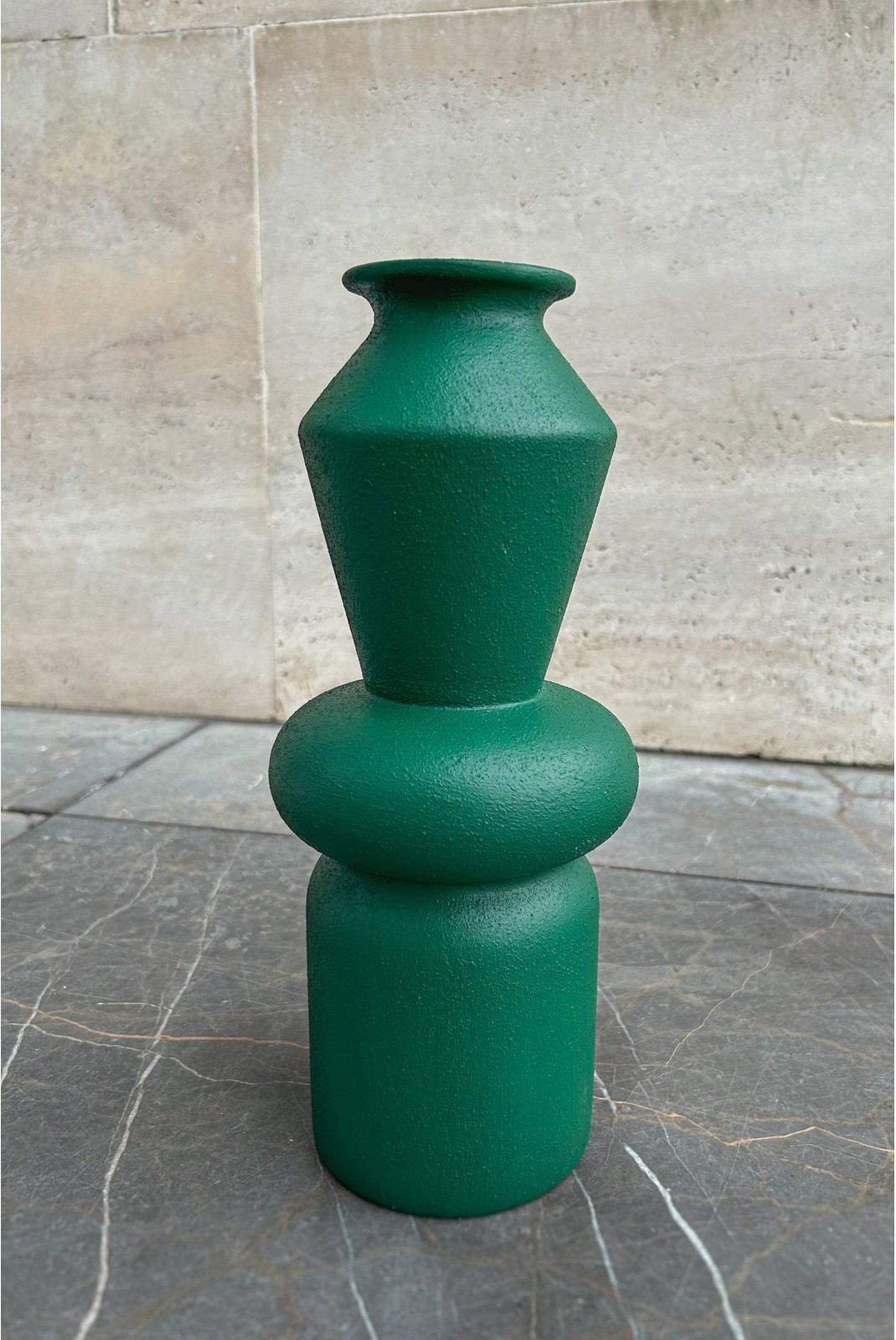 Vase - Green - Baroque Vase 013