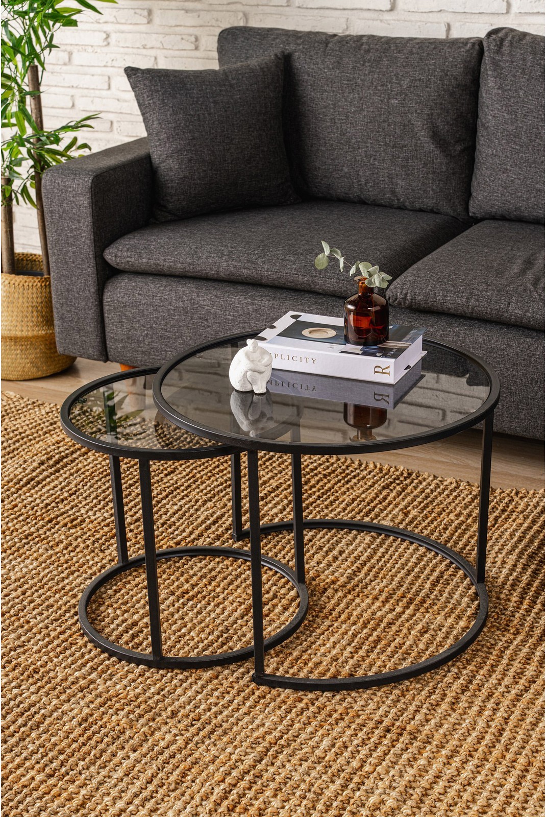 Ensemble de table basse - Black - Tokyo - Black 60