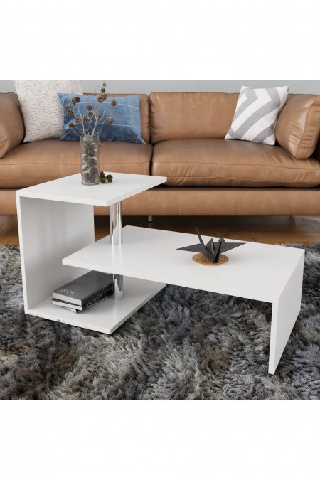 Table basse - White - Dilek - White