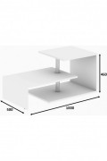 Table basse - White - Dilek - White