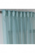 Rideau transparent - Turquoise - AS-10305-506-2PC-140200